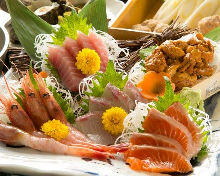 本まぐろ入り地魚三点盛/地魚五点盛