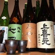 日本酒豊富に取り揃えております！
