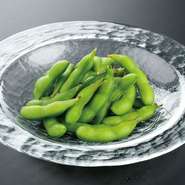 山形県鶴岡産の枝豆です。
