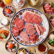 デートや記念日、誕生日などの特別なディナーにおすすめの『最高級 神戸牛コース』をご用意
