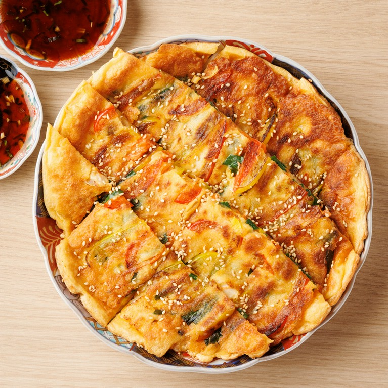 たっぷり海鮮 チヂミ