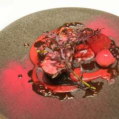 ディナーコース 【Menu Saison】シェフ久保田による旬食材の持ち味を活かす驚きと感動が心地よく続くコース