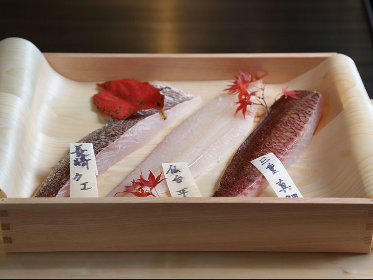 産地も種類もさまざまな魚介を味わう『お造り』