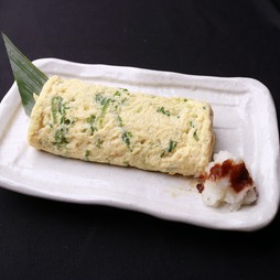 九条ネギのだし巻き