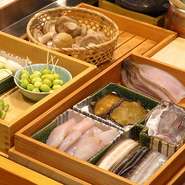 練された技と厳選、吟味した食材でお愉しみいただける確かな味わいとふるまい