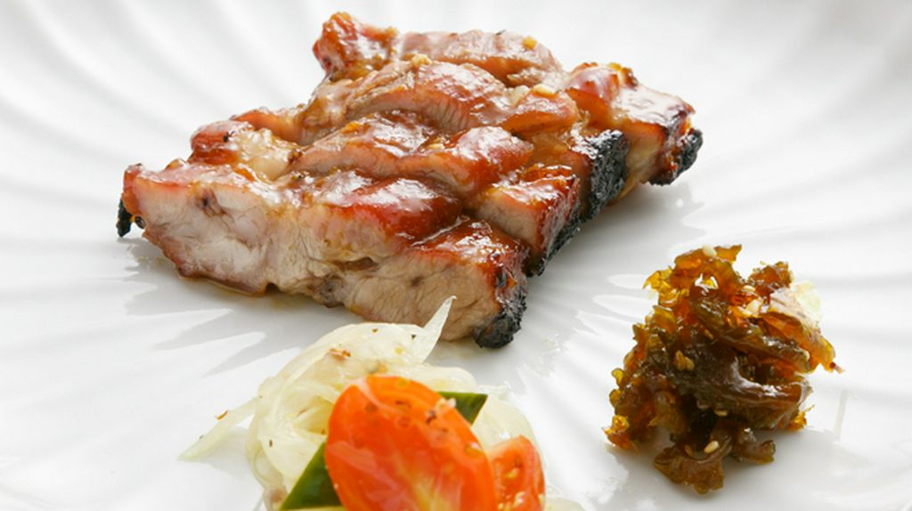 南島豚の広東叉焼