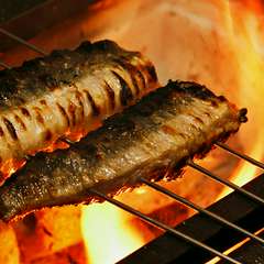 ディナーコース　例）うなぎの炭焼き