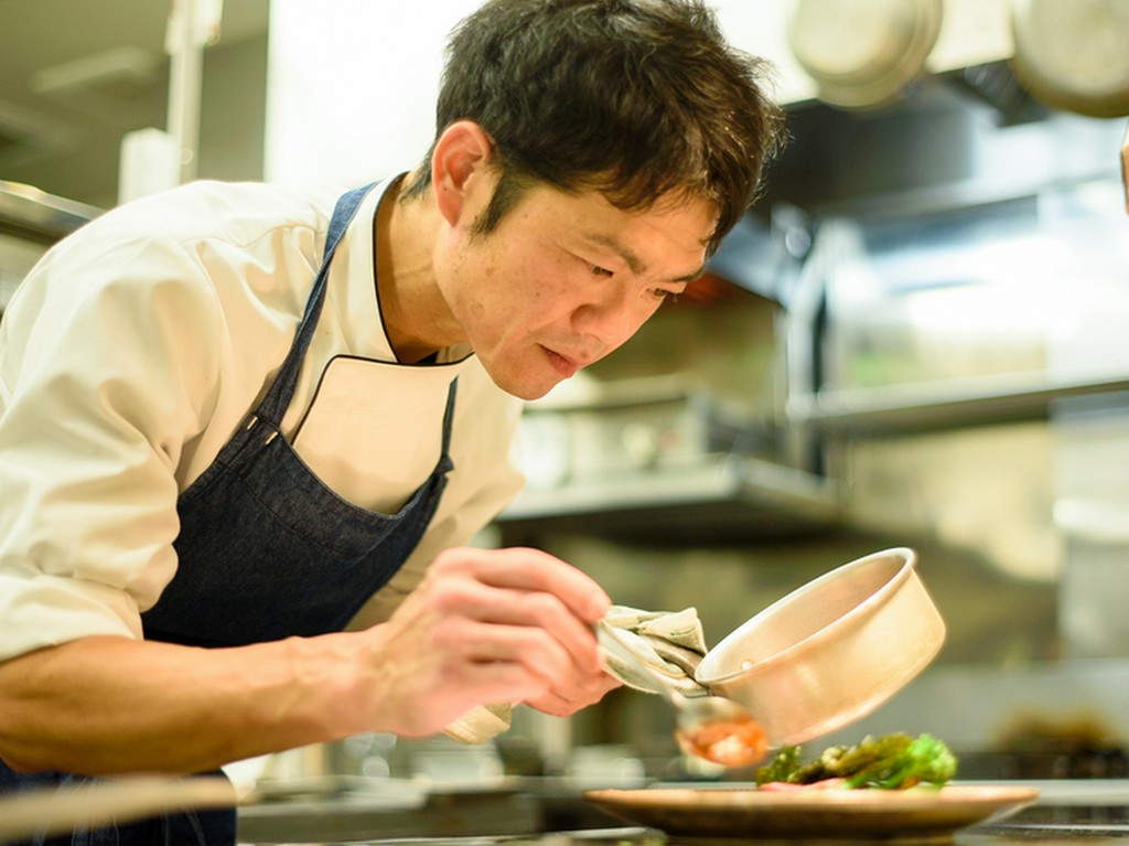 ゲストに何を味わってもらいたいかを念頭に料理をつくる