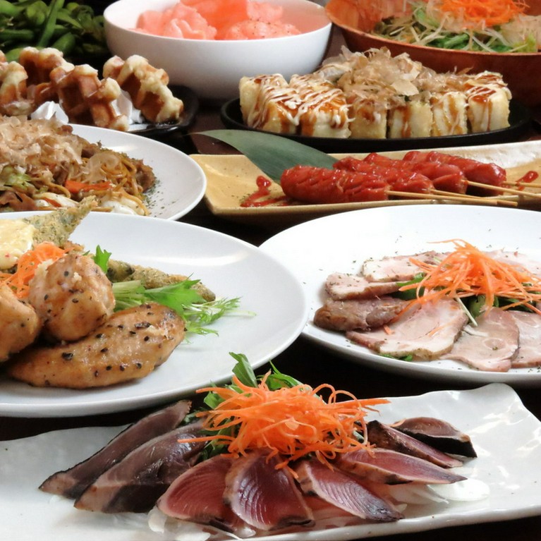 キリン一番搾り含む3H飲み放題+9品『小庵コース』