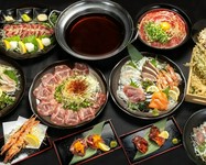 記念日や接待などに！うにくや海鮮盛り・鳥刺しなど！海・山の幸を贅沢に使った創作和食のフルコースとなっております。