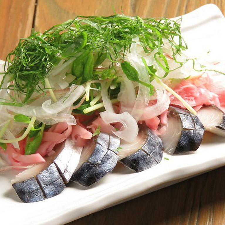 ガリしそ〆さば