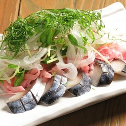 ガリしそ〆さば