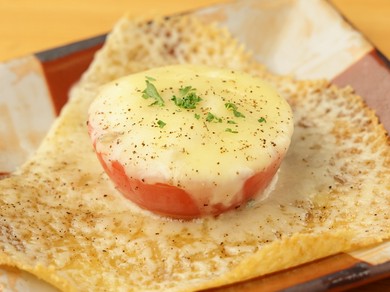 トマトのチーズ焼き