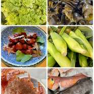 山海が育んだ、四季折々の恵みを活かして
