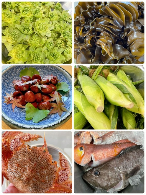 旬の食材にこだわっている