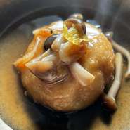 季節の地場の野菜を使った逸品