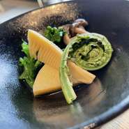 春野菜のお浸し