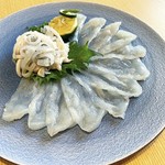 地場産の無花果(いちじく)を先付けでどうぞ。