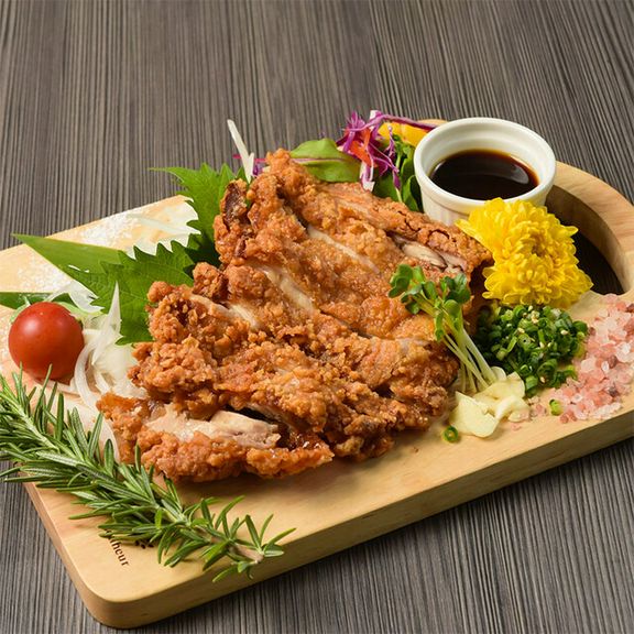 鶏モモ一枚揚げ