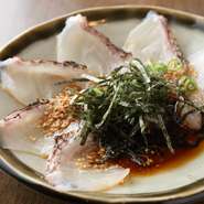旬の幸を九州流で味わう『ゴマ鯛』