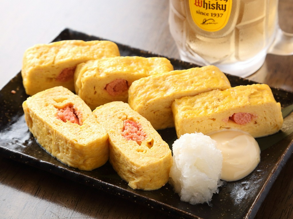 おつまみにもオススメ『明太玉子焼き』