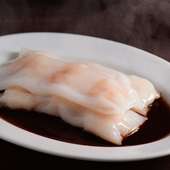 広東では朝食としても親しまれている腸粉『鮮蝦仁腸粉』
