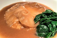 フカヒレのあんかけご飯　・ ザーサイ・ 本日のスープ・ マンゴープリン