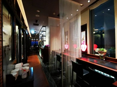  綺麗な夜景を眺められます。