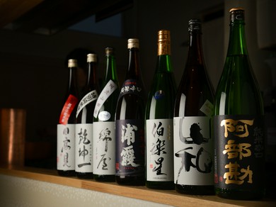 こだわりの料理とともに、宮城県の地酒を楽しむひと時
