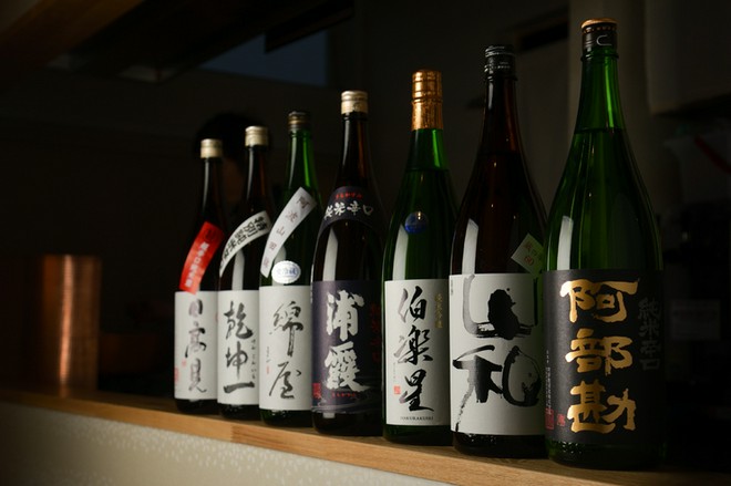 日本酒にこだわっている