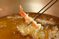先付/お造り/季節の天ぷら8種/御飯/