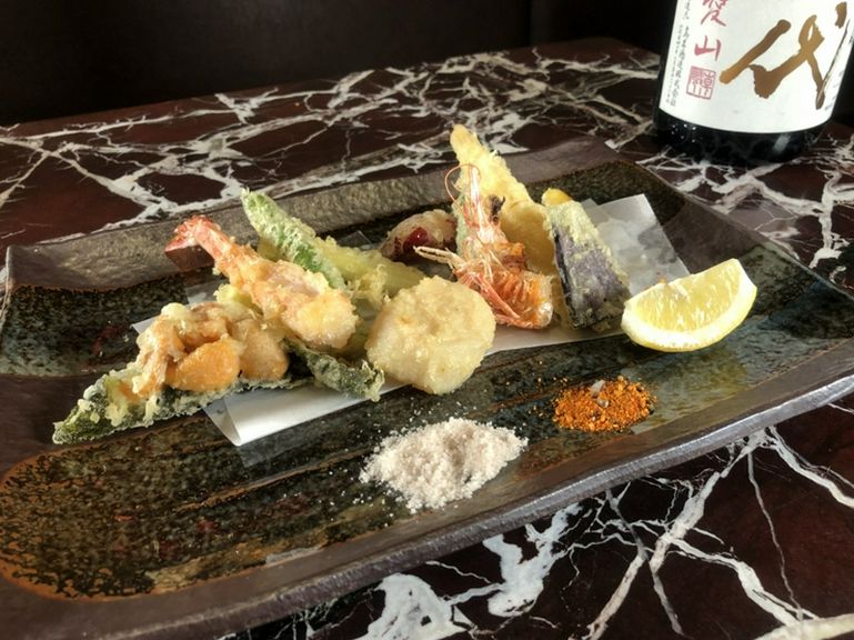 季節野菜の天麩羅