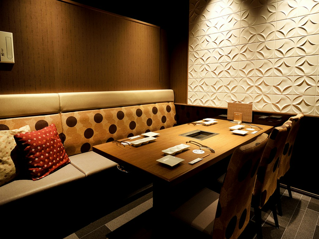 全席個室の特別空間で、ゆったり流れると幸せな時間を満喫