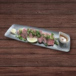 ごま油をかけてギュッとレモンを絞る!凝縮した旨みと独特の食感、素材を活かした味わい