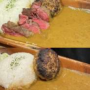 じっくり煮込んだ牛カレーをベースに数種類のスパイスを配合したオリジナル特製カレーです、トッピングがおすすめ