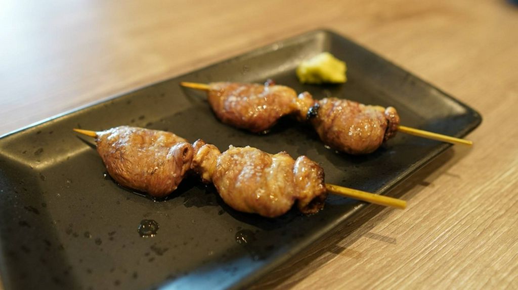 大山どり まるはつ串