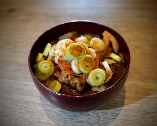 自家製もつ煮込み