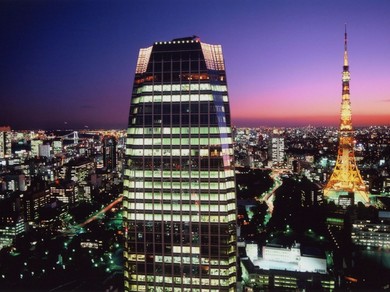 東京タワーを間近にする愛宕グリーンヒルズ・森タワーの最上階