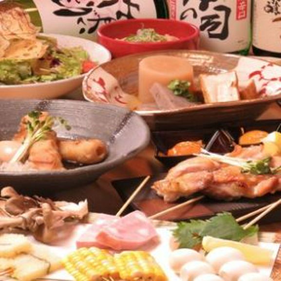おでんと串揚げを楽しむ多彩な贅沢コース