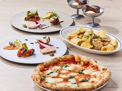 世界一のPIZZAが味わえるプリフィックスペアセット♪