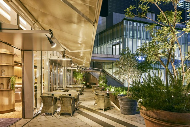 テラス席がある