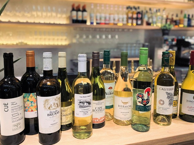 ワインにこだわっている