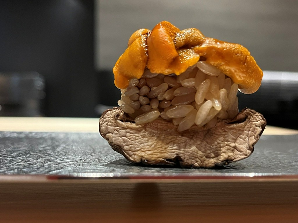 神山しいたけが無ければできなかった「にぎり」