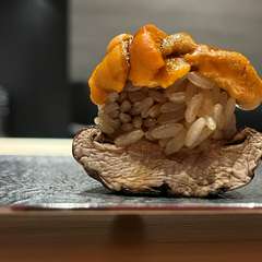 神山しいたけが無ければできなかった「にぎり」