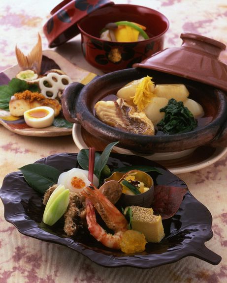 夜の会席料理