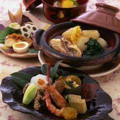 夜の会席料理