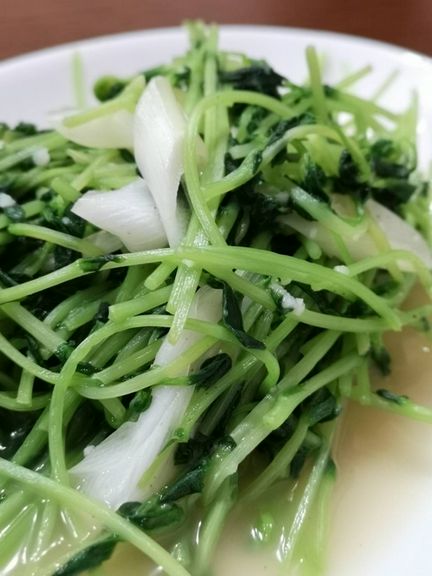 青菜炒め