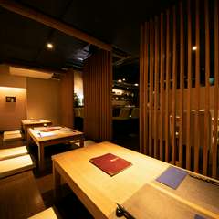 個室、お座敷、カウンター、テーブル等多くの種類の席をご用意！