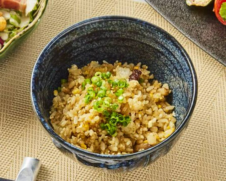 ガーリックライス・お椀・香のもの(1人前)