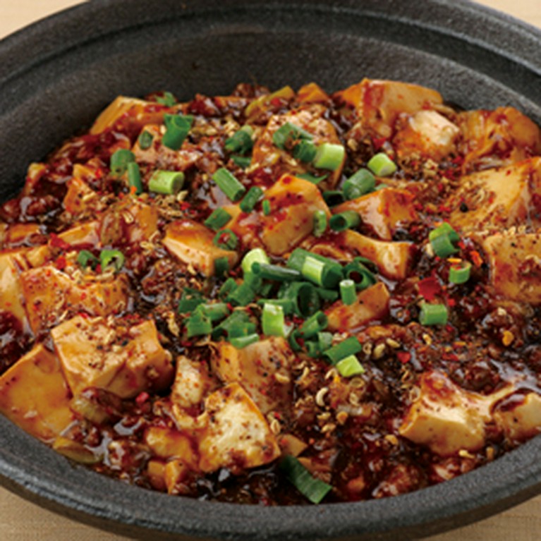 四川山椒と唐辛子の本格麻婆豆腐（ピリ辛・中辛・激辛）